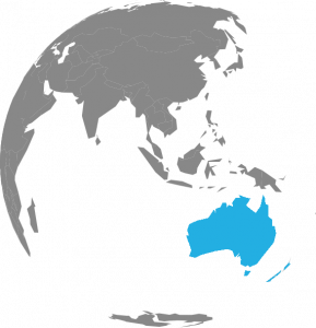 australia new zealand map for datamars program