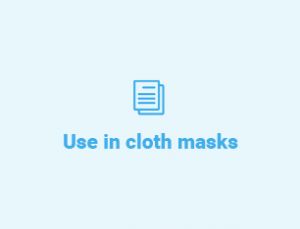 tab use in cloth masks