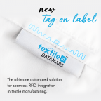 The all-in-one automated solution for seamless RFID integration in textile manufacturing.