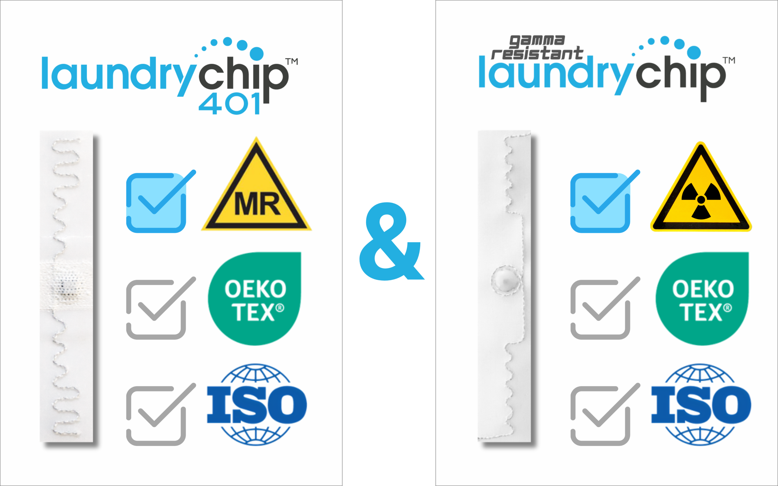 DATAMARS RFID LAUNDRYCHIPS FOR HEALTHCARE LINEN AND GARMENTS